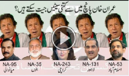 How many seats can Imran Khan win in Election2018