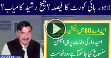 High court decision And Sheikh Rasheed Election Plan | Geo News Tv