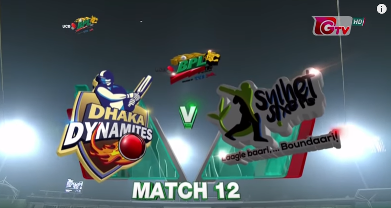 Dhaka Dynamites vs Sylhet Sixers Highlights || 12th Match || Edition 6 || BPL 2019