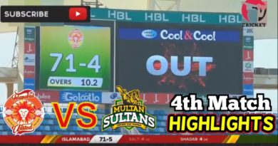 PSL 4 Highlights: Islamabad United vs Multan Sultan Full Highlights