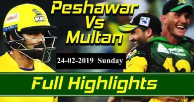Peshawar Zalmi vs multan sultan highlights 24 feb 2019 Highlights