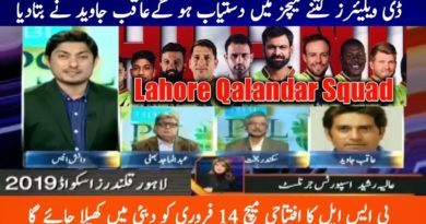 PSL 2019: Lahore Qalandar Team Squad Analysis | Pakistan Super League 4 -Geo Tv Live Streaming- Live Cricket Streaming -