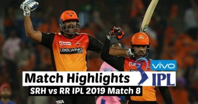 IPL 2019 Match 8 SRH vs RR Full Highlights | latest cricket highlights