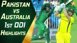 Pakistan Vs Australia 2019 | 1st ODI | Highlights-cricket australia highlights