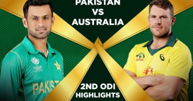Pakistan Vs Australia 2019 2nd ODI Highlights Cricket australia highlights