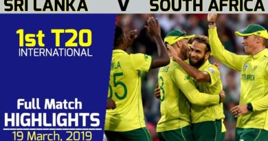 SA vs SL 1st T20 Highlights 2019 | South Africa vs Sri Lanka 1st T20 2019 Full Match Highlights