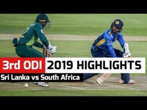 SL vs SA 3rd ODI 2019 Full Match Highlights | 10 March 2019