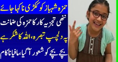 Pakistani Talented Little Kid Funny Analysis Over Hamza Shahbaz Bail From Lahore Court