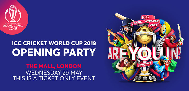 Opening Party - ICC Men's Cricket World Cup 2019-Cricket World Cup