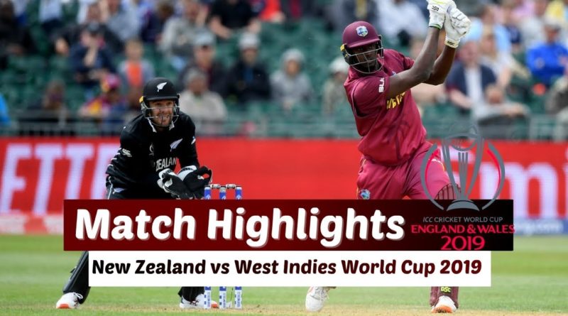 New Zealand vs West Indies Warmup Match Full HIghlights - ICC Cricket World Cup 2019