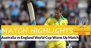 England vs Australia Warmup Match Full Highlights - ICC Cricket World Cup 2019