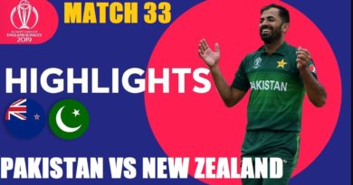 New Zealand vs Pakistan Match Highlights | ICC Cricket World Cup 2019