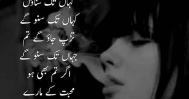 poetry sad- sad urdu shayari- Sad love poetry in urdu
