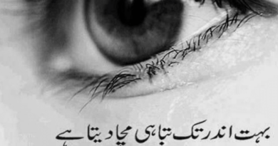 Sad Love Poetry in Urdu-Poetry Sad-Amazing Poetry