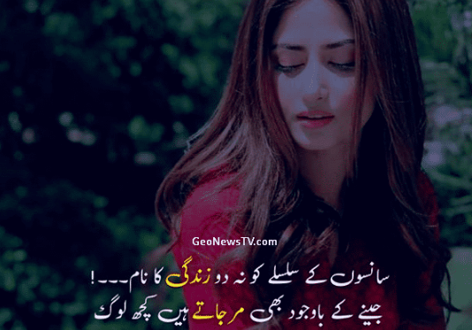 Amazing Poetry Urdu- Sad Love Poetry in Urdu- Poetry Sad