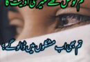Sad Poetry in Urdu Two Lines-Very Sad Poetry in Urdu