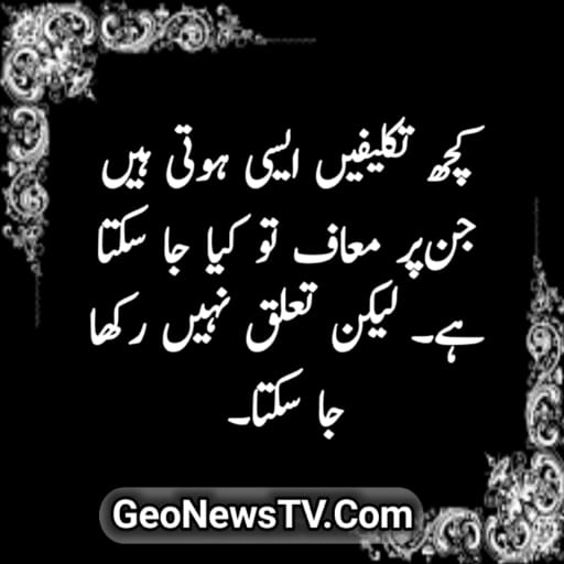 Sad Quotes In Urdu