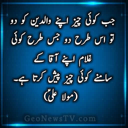 hazrat ali quotes in urdu