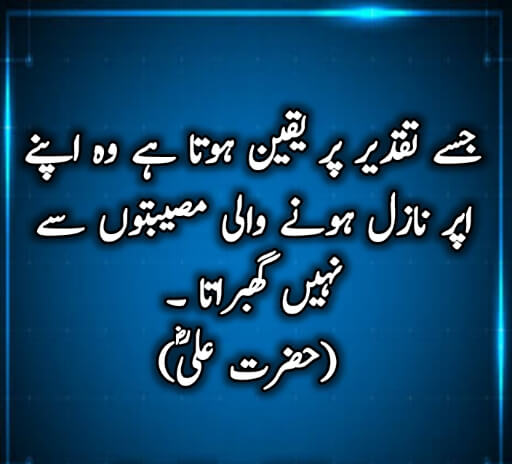 hazrat ali quotes in urdu